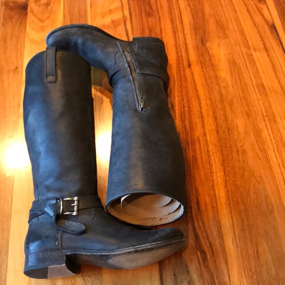 Frye Melissa knotted tall riding boots (2017). - Picture 2 of 5